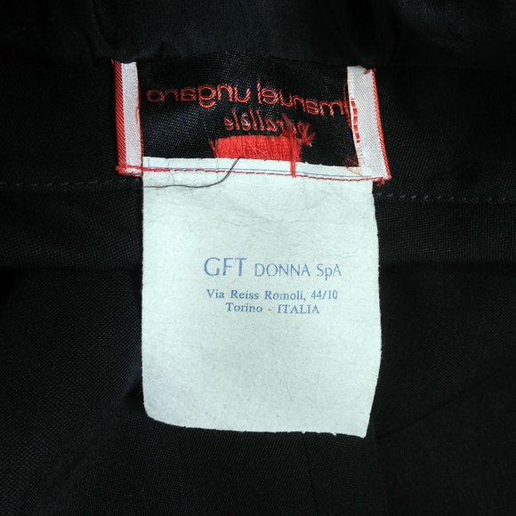 Vintage 90s Emanuel Ungaro Button Front Jacket 6 - Picture 10 of 12